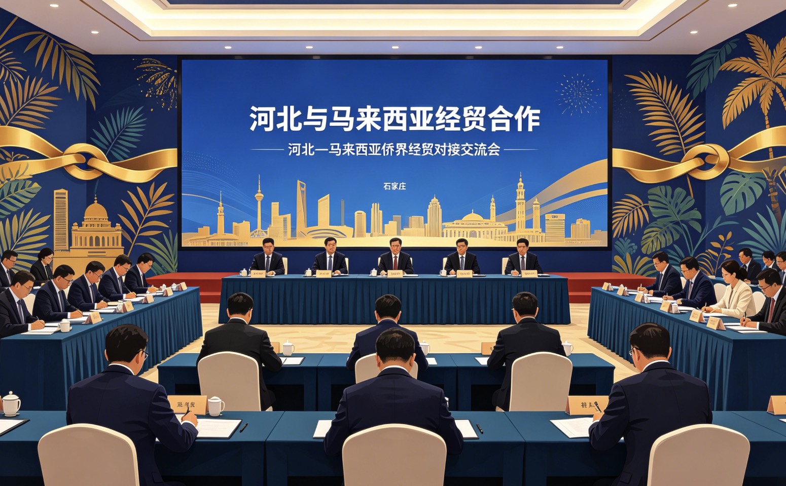 河北—马来西亚侨界经贸对接交流会在石家庄举办